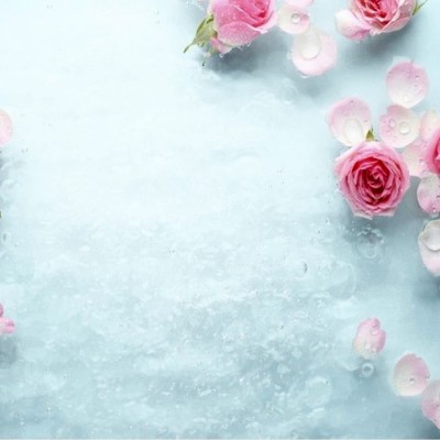 Потолочная панель ПВХ Ледяная роза